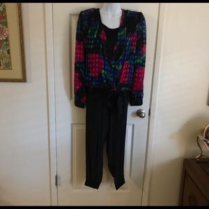 VTG Nina St Claire Blouse SZ M